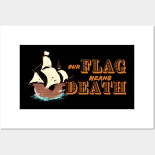 Our flag means death Posters and Art